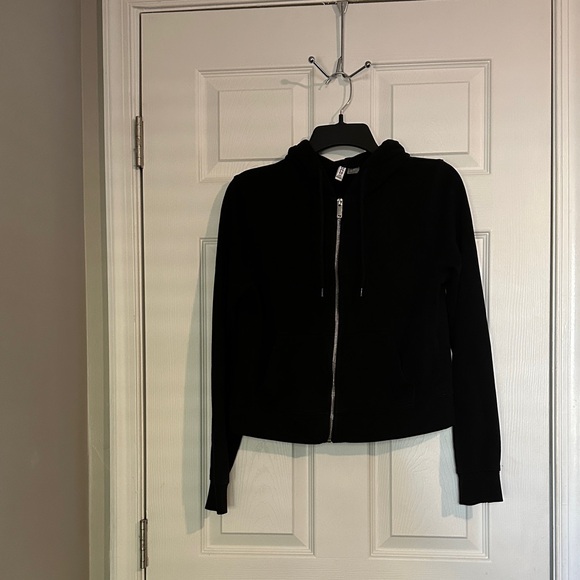 Black Zip-Up Hoodie - Picture 2 of 3